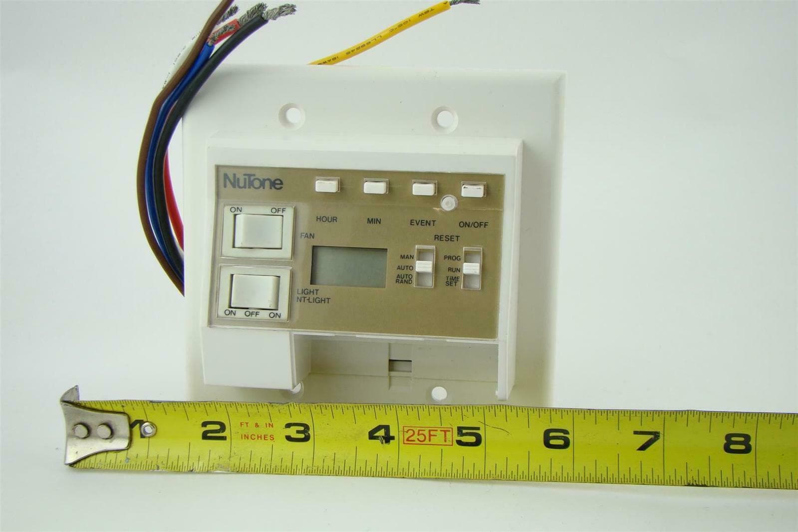 NuTone 24 hour digital Programmable timer 15 Amp 120V AC HST-24 3