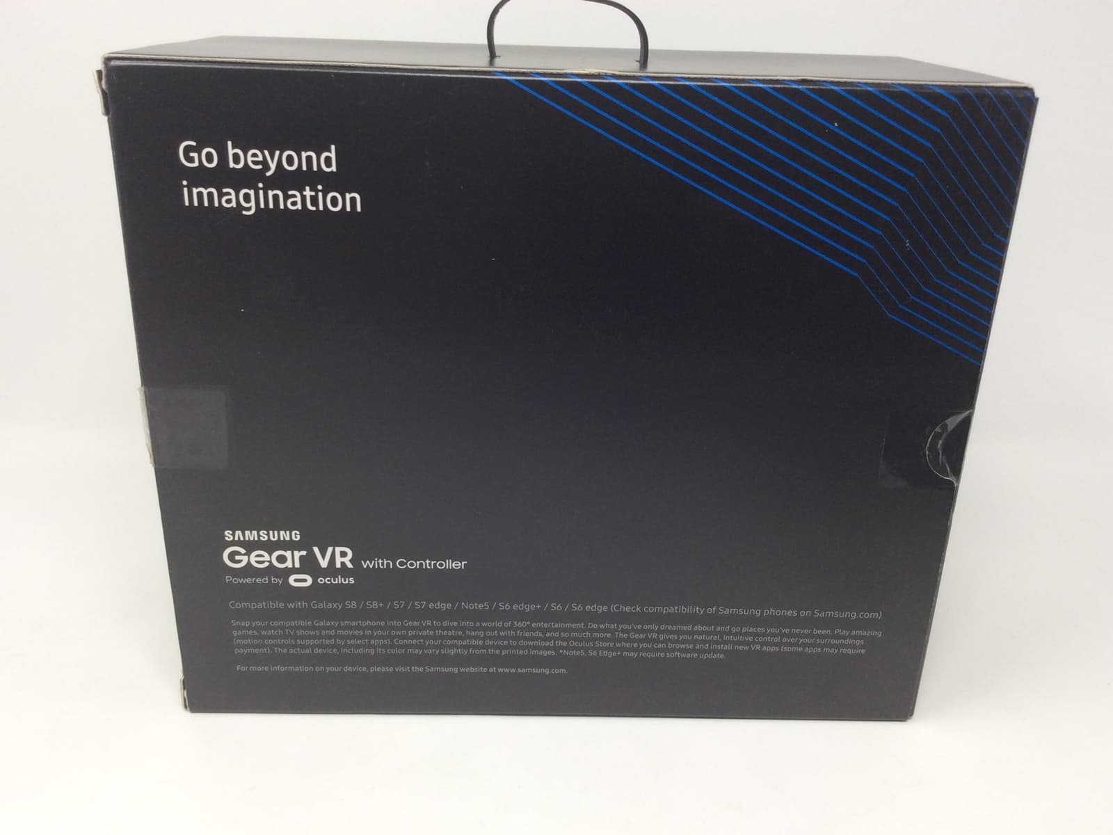 Samsung Gear VR Virtual Reality Headset w/ Controller SM-R324 Oculus Used In Box 3