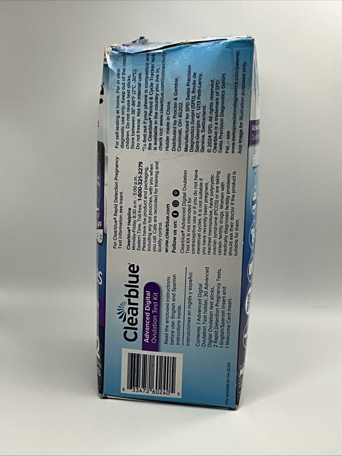 Clearblue Advanced Digital 30 Ovulation Tests + 2 Pregnancy 2