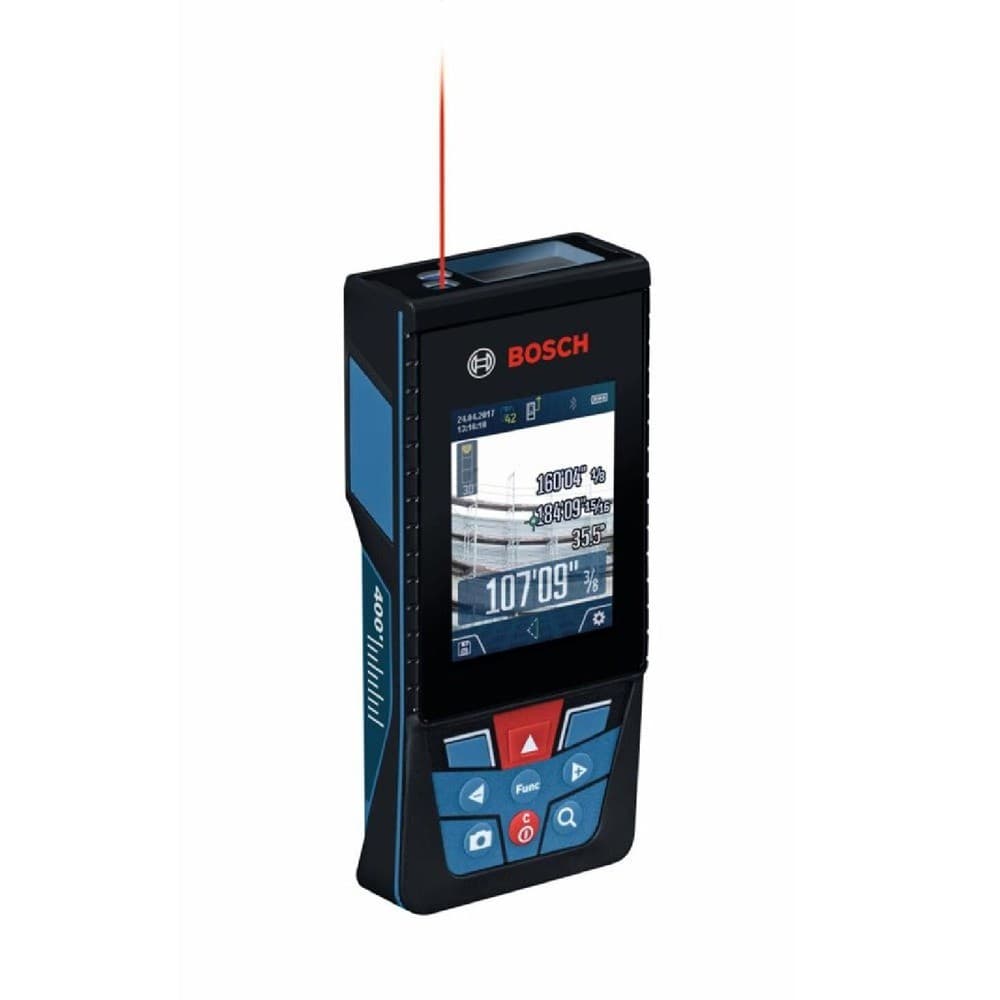 Bosch GLM400CL-RT BLAZE 400 Ft. Laser Measure w/ Camera Certified Refurbished