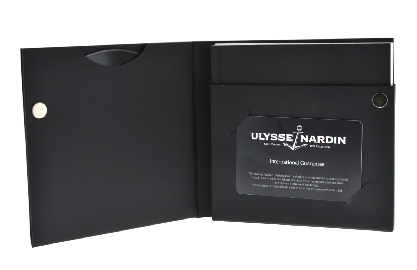 Authentic Ulysse Nardin Chairman UNC 1001.01 Phone Instructions Booklet 3