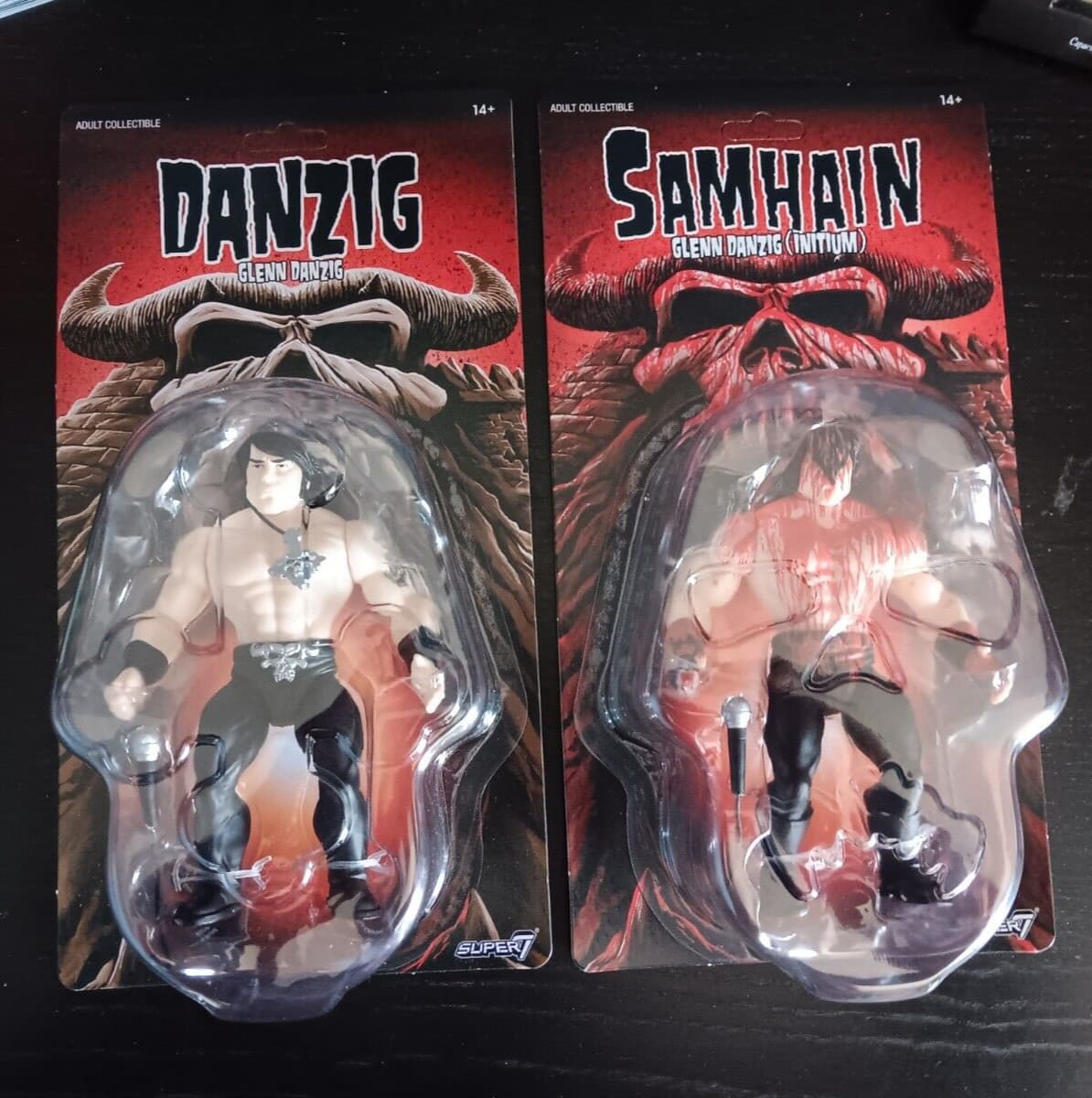 Samhain & Glenn Danzig (Bloody) 2 Retro Action Figures - super7 Misfits 2