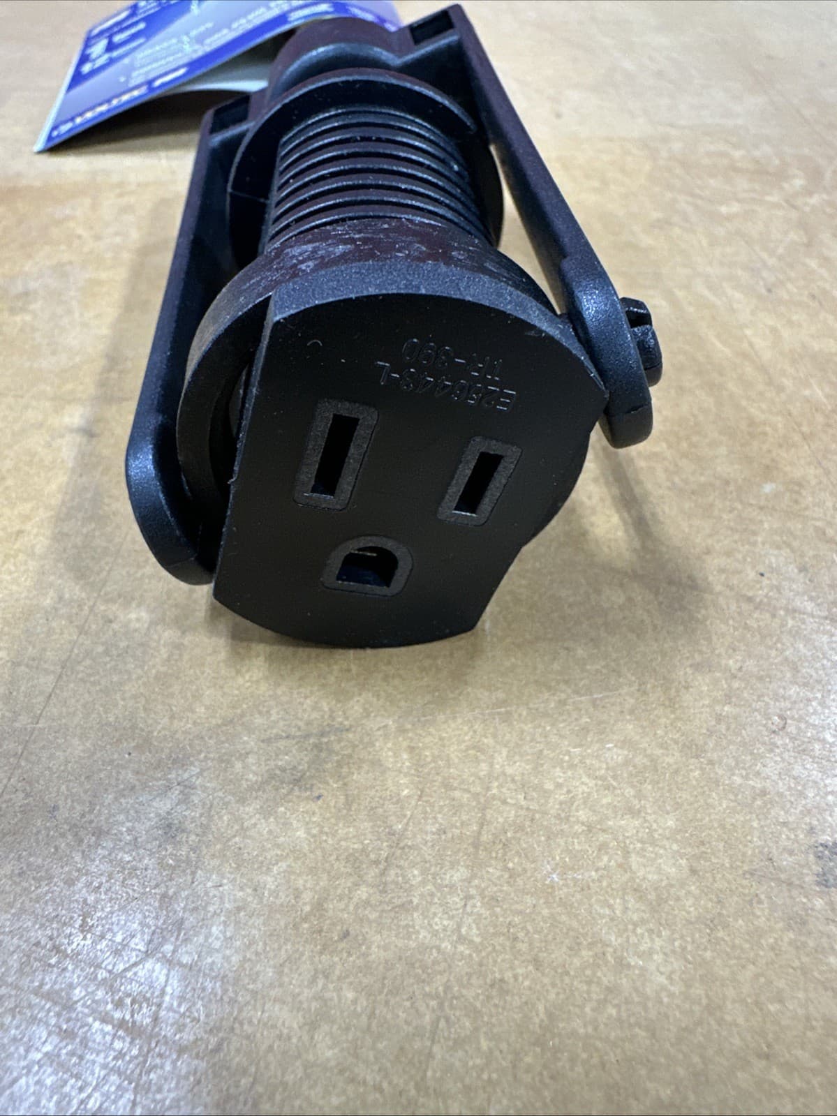 Voltec 04-00092 Locking Adapter - 20a Twist-lock Plug  To 15a 3 Prong 5