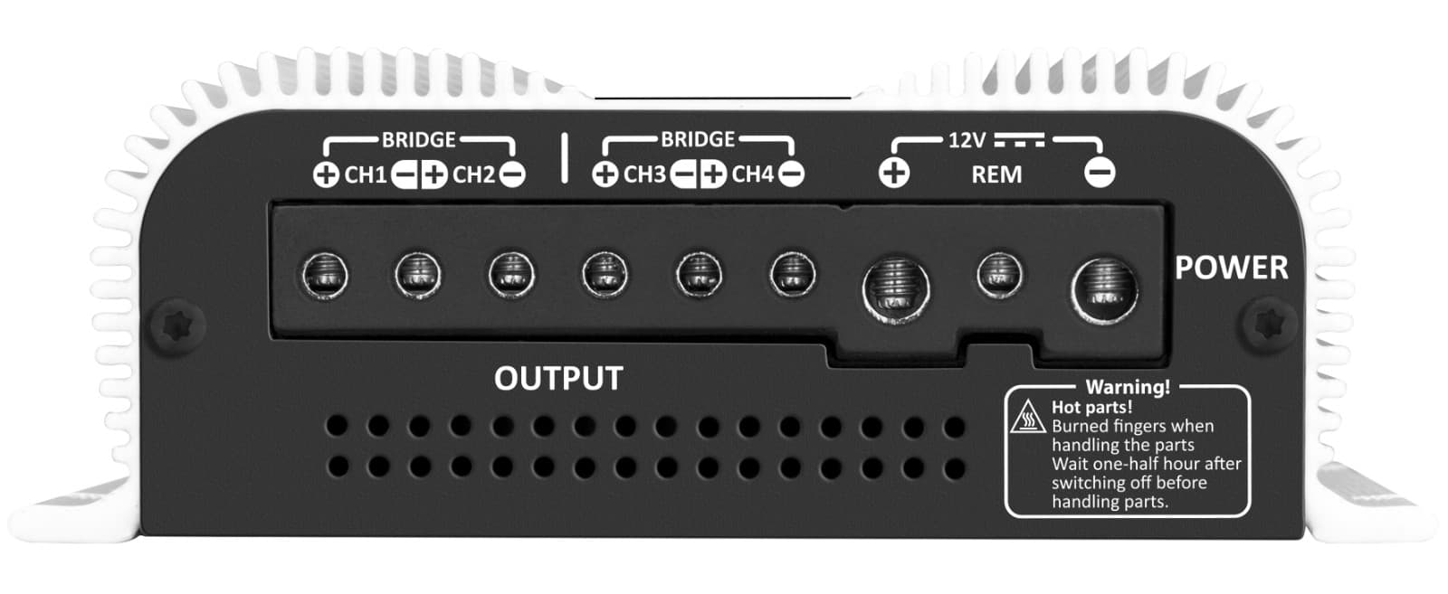 Taramps TS 1200x4 Car Audio Amplifier 1200W RMS 2 Ohms 4 Channels - Class D 5
