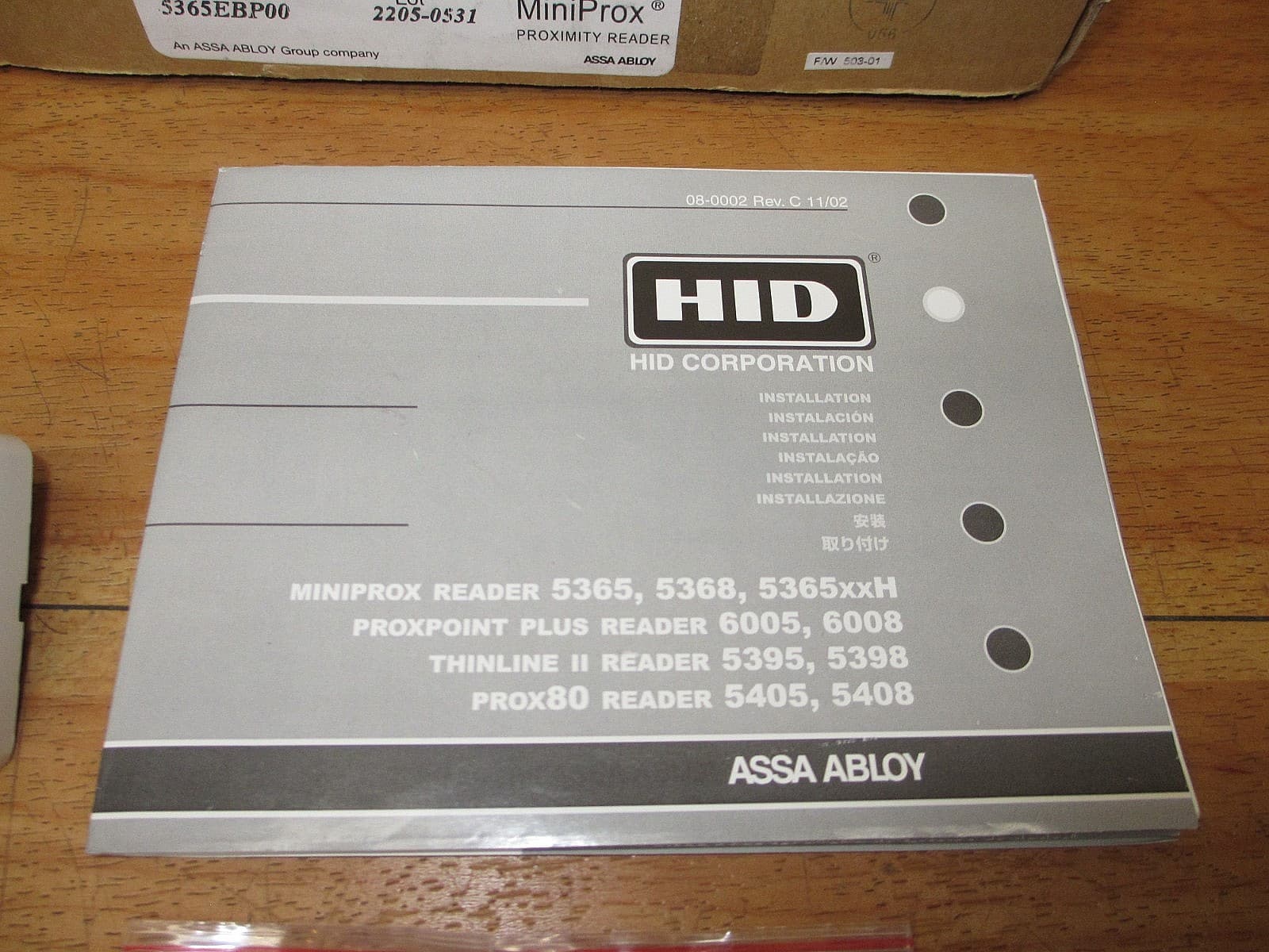 HID 5365EBP00 *NEW OLD STK* Proximity Reader MiniProx 3