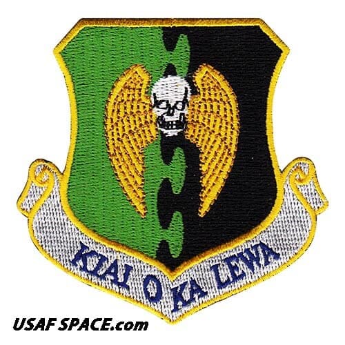 USAF 5TH BOMB WING - B-52 HEAVY BOMBER - Minot AFB, ND -  ORIGINAL VEL PATCH 4