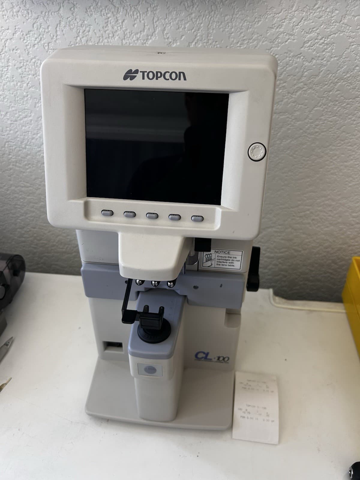 Topcon CL-100 Auto Lensometer Optical Measurement Instrument