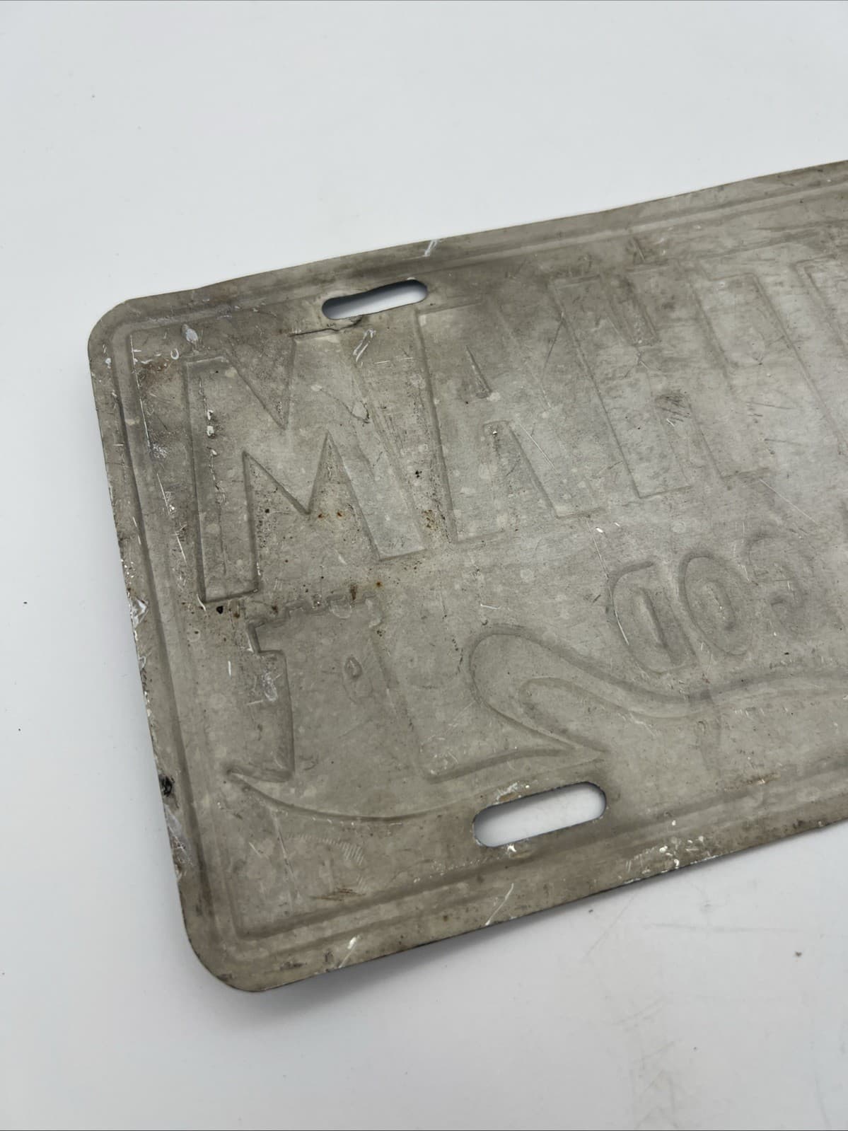 Vintage Metal Cape Cod License Plate CHATHAM (38) 5