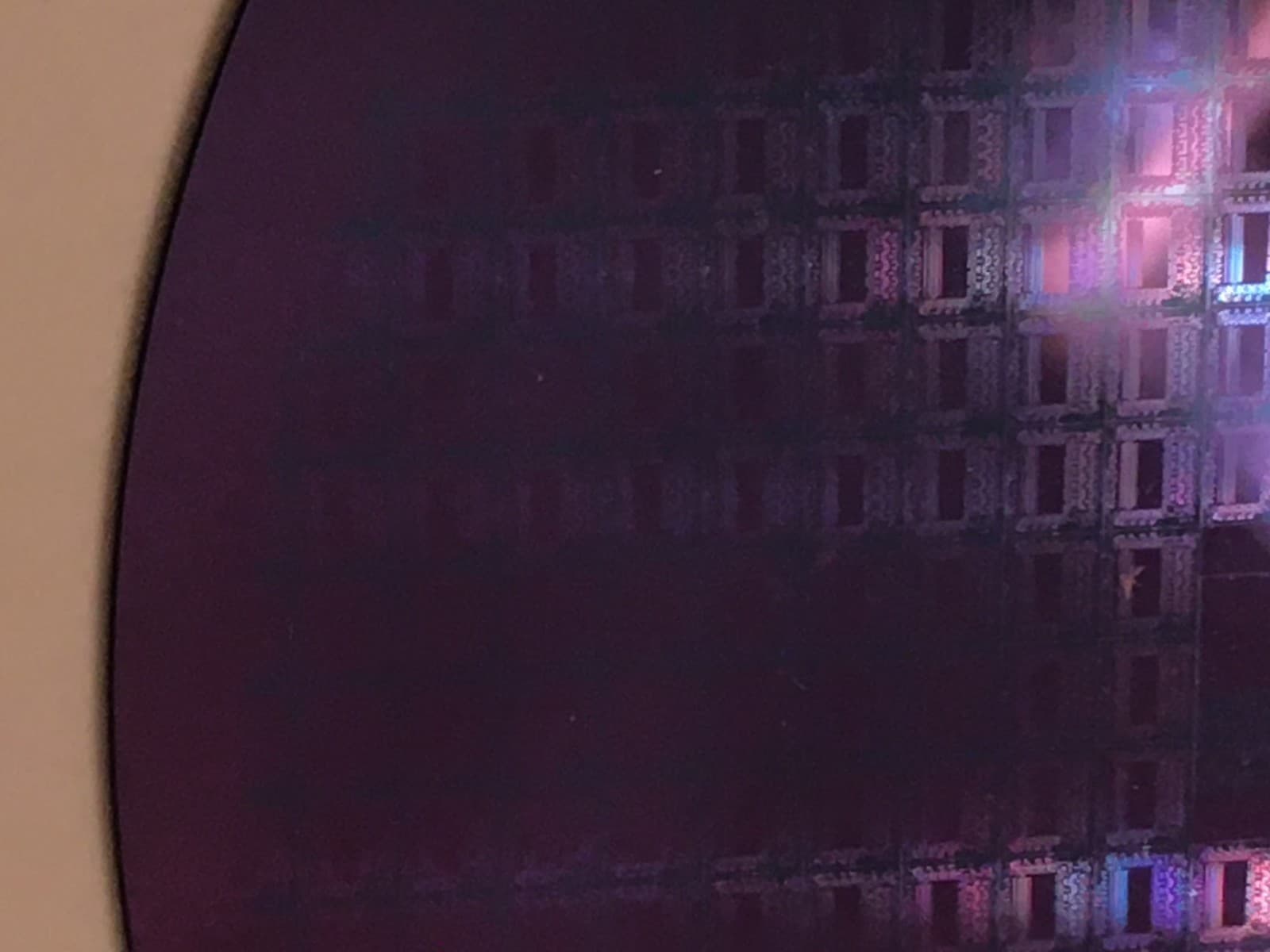 4" Unknown "MON" Silicon Wafer 1980s Extremely Rare 6