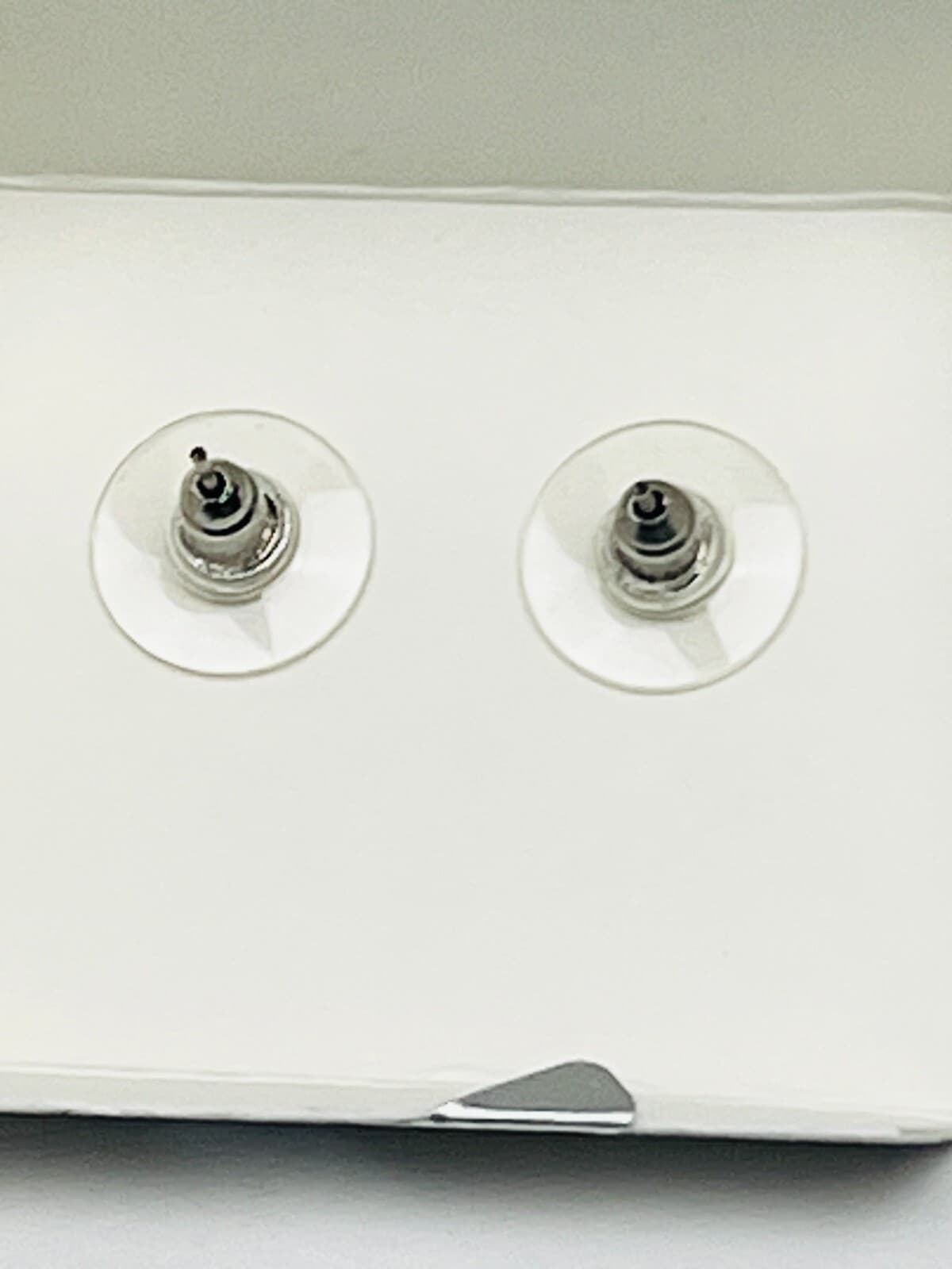 Wild Pearle Pierced Earrings heart shaped with hypo allergenic posts By Storrs 5