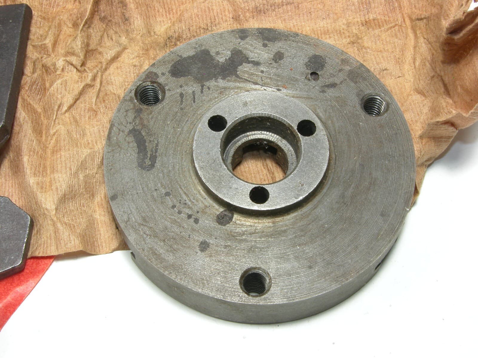 Unimat DB/SL T-Slotted Work & Fixture Plate & 3 Clamps, Ref No 1261 5