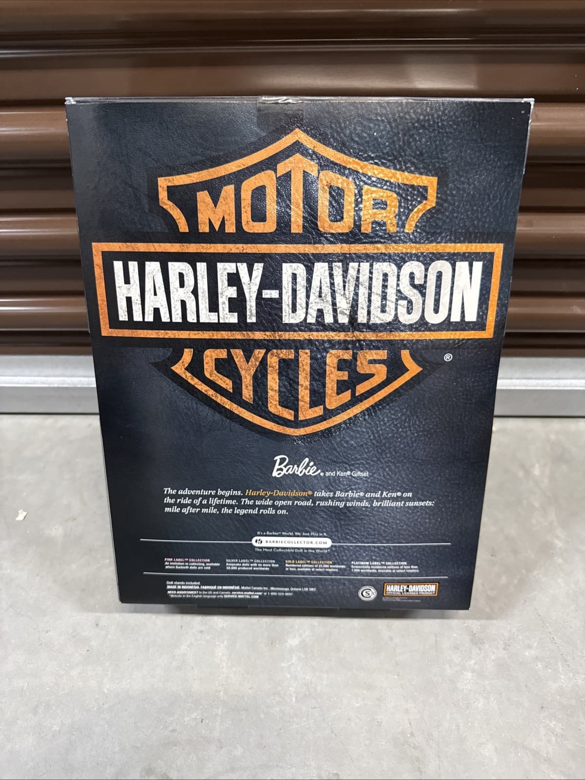 Harley-Davidson Motorcycles BARBIE & KEN Dolls Pink Label SET Mattel R9911 2