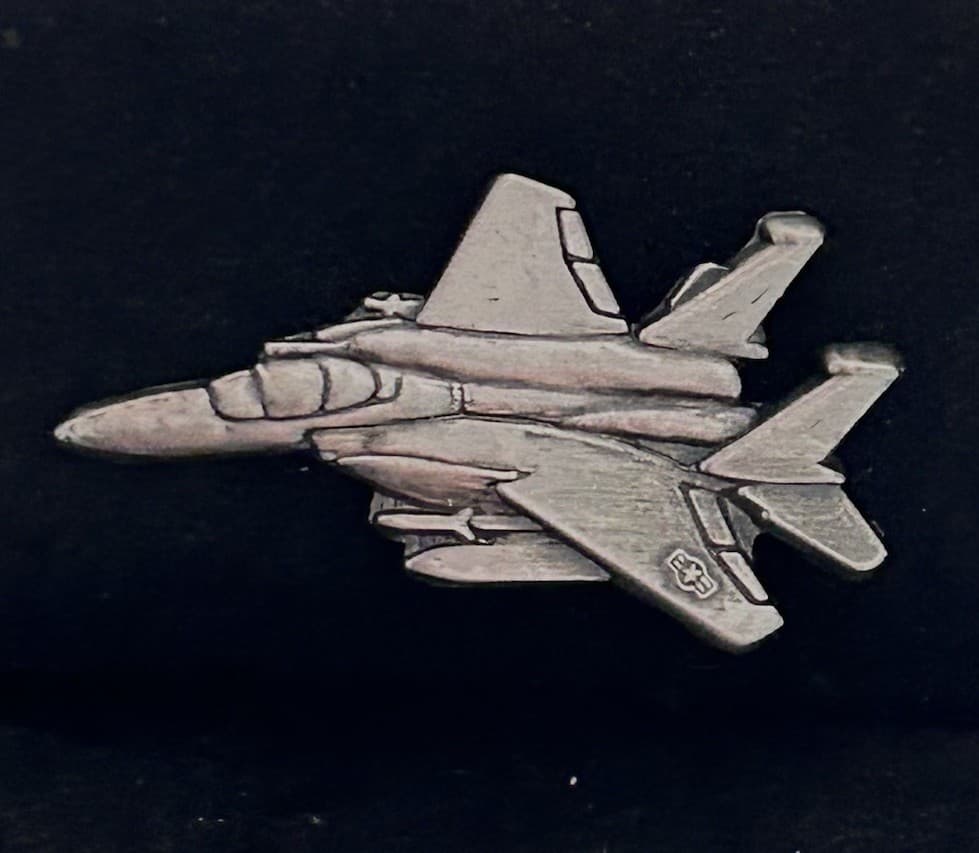 USAF F-15 Eagle Fighter Jet Pin 3