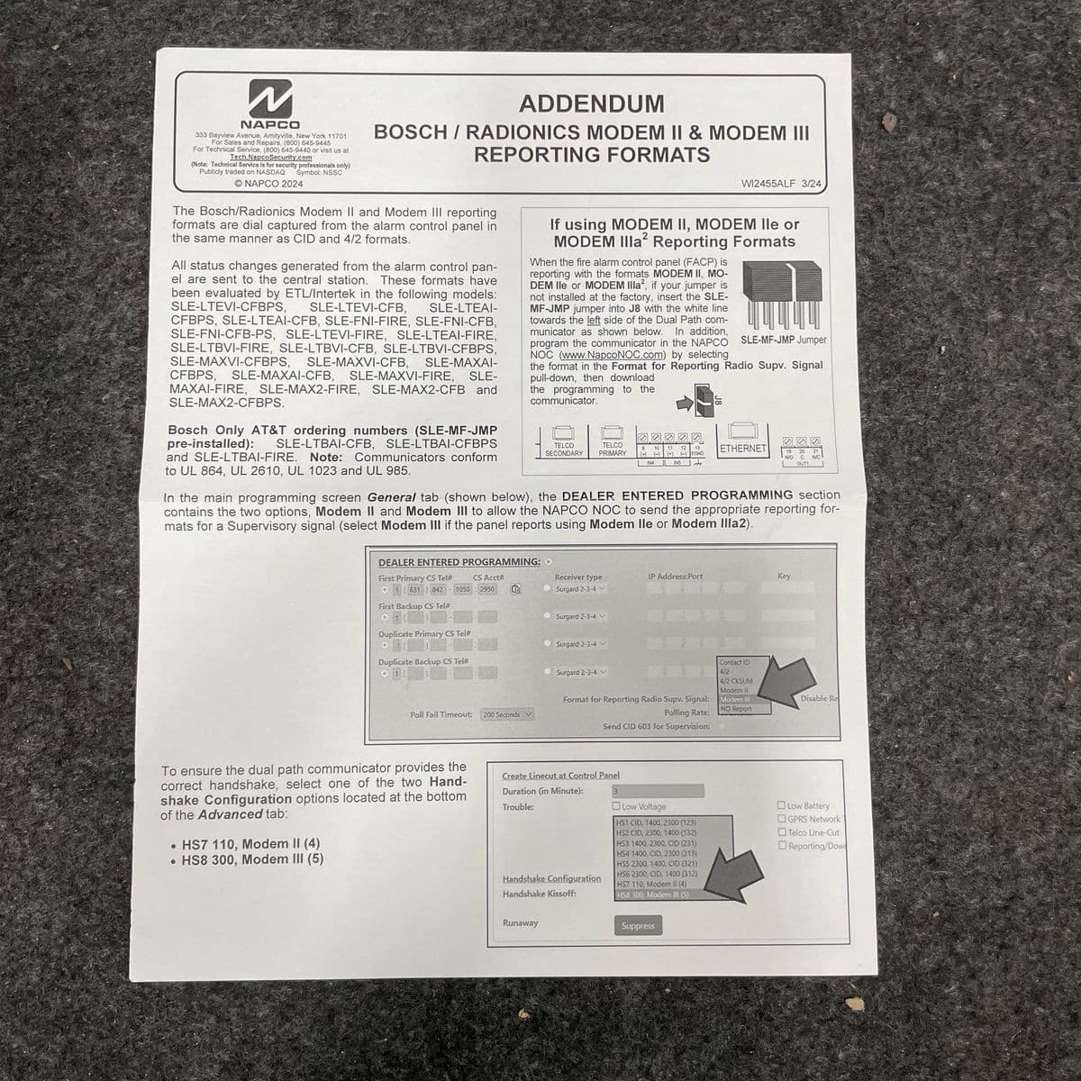 NAPCO Starlink SLE-MAX2CFBPS Universal Fire Communicator, Dual SIM, Dual Path 5