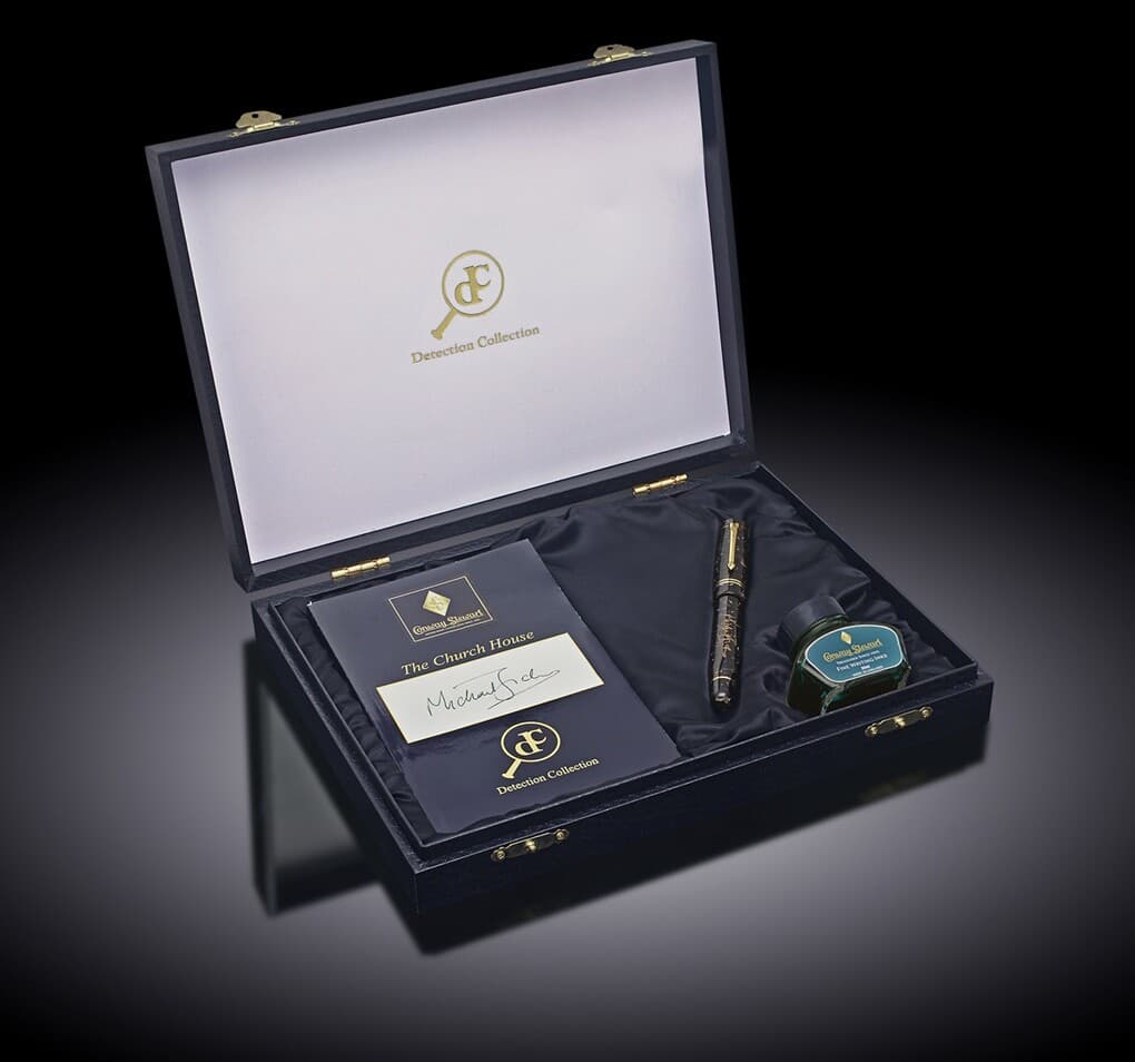 Conway Stewart Detection Collection celebrates the works of Michael Jecks, 2013 3