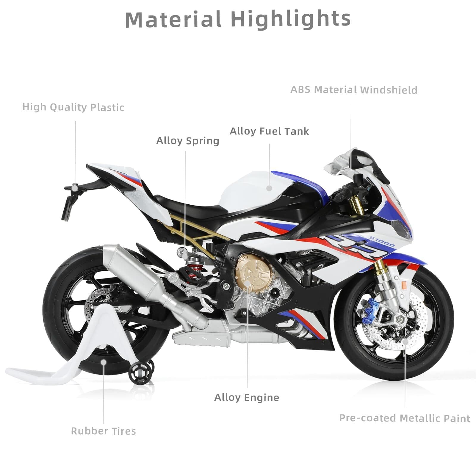 1:9 gift box motorcycle model alloy die-cast model perfect gift holiday gift 3