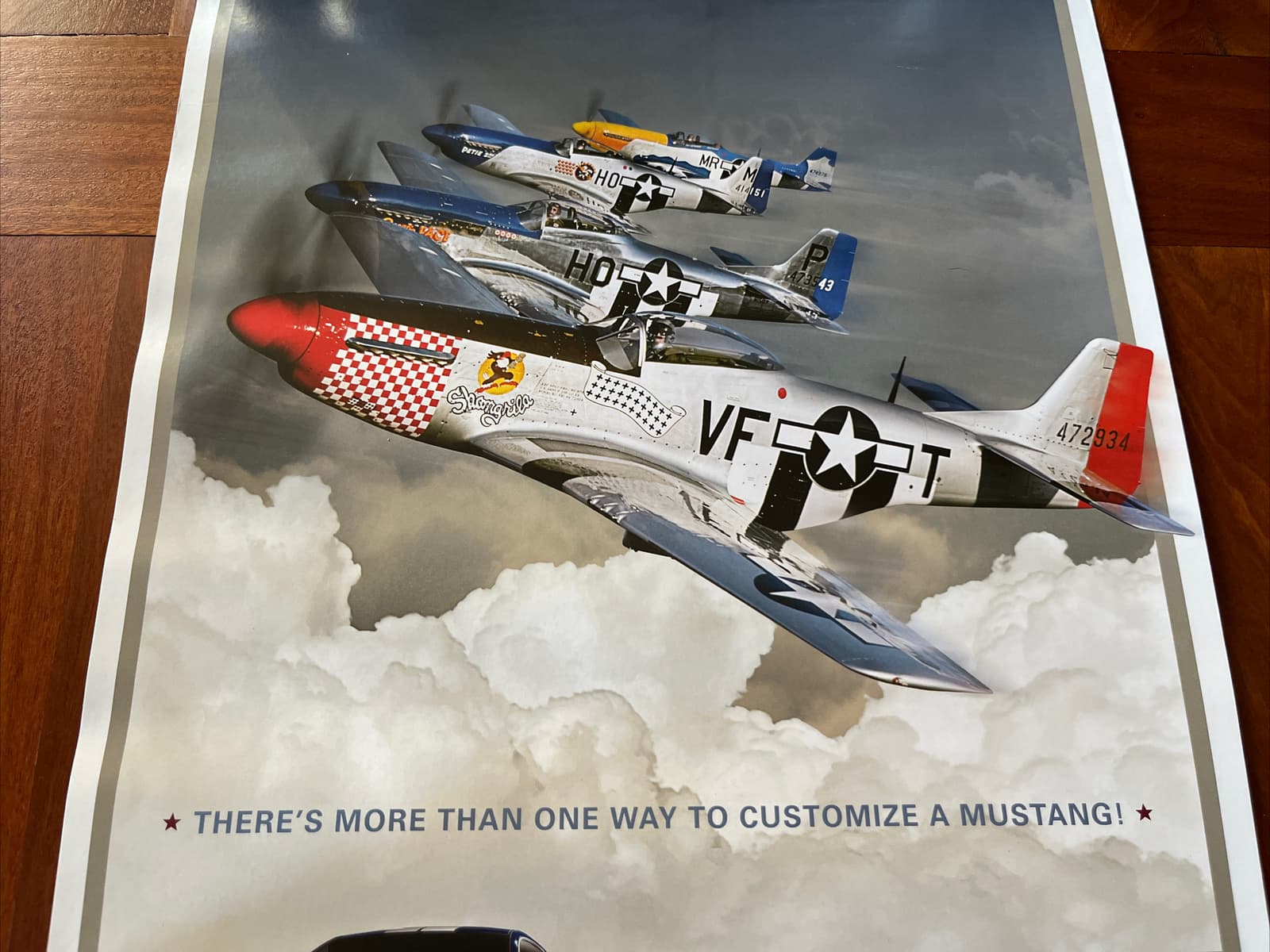 Experimental Aircraft Assoc EAA Oshkosh Official Poster Airventure Mustang 2008 3
