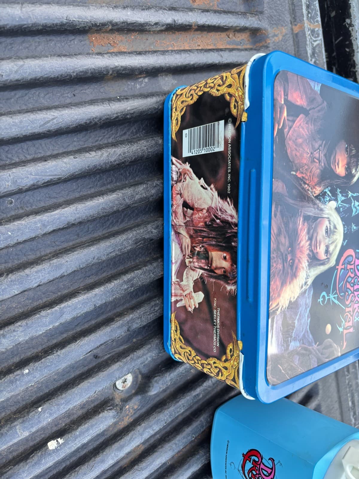 1982 ‘The Dark Crystal’ lunchbox with thermos and original paper work 2