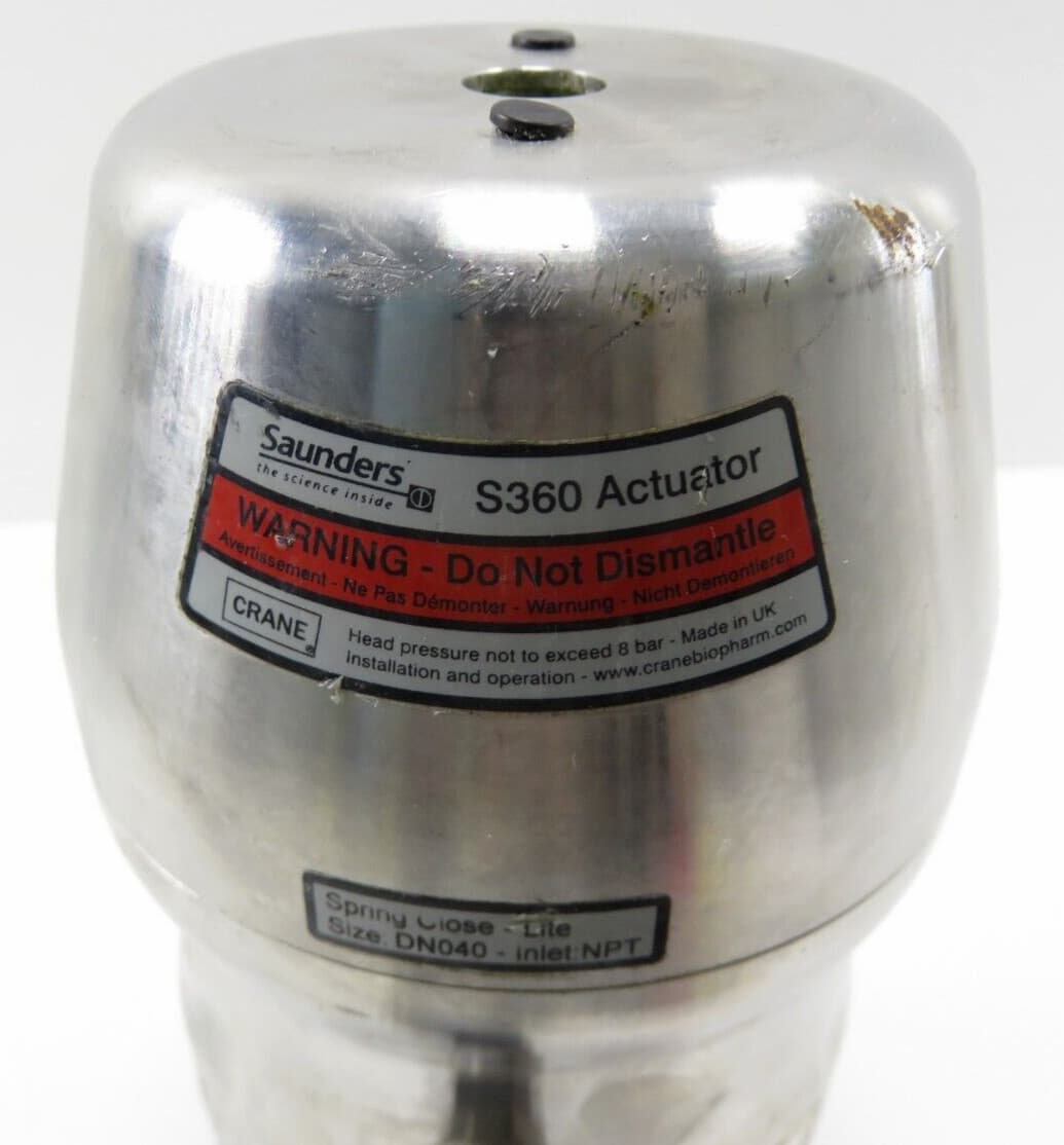Saunders S360 DN040 Actuator 2