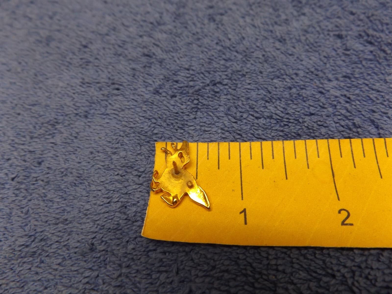 PEGASUS WINGED HORSE GREEK MYTHOLOGY TURQUOISE INLAY GOLD TONE HAT LAPEL PIN 3