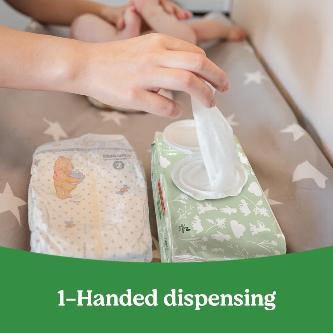 Huggies Natural Care Sensitive Baby Wipes, Fragrance Free, 19 pk., 1216 Wipes 6