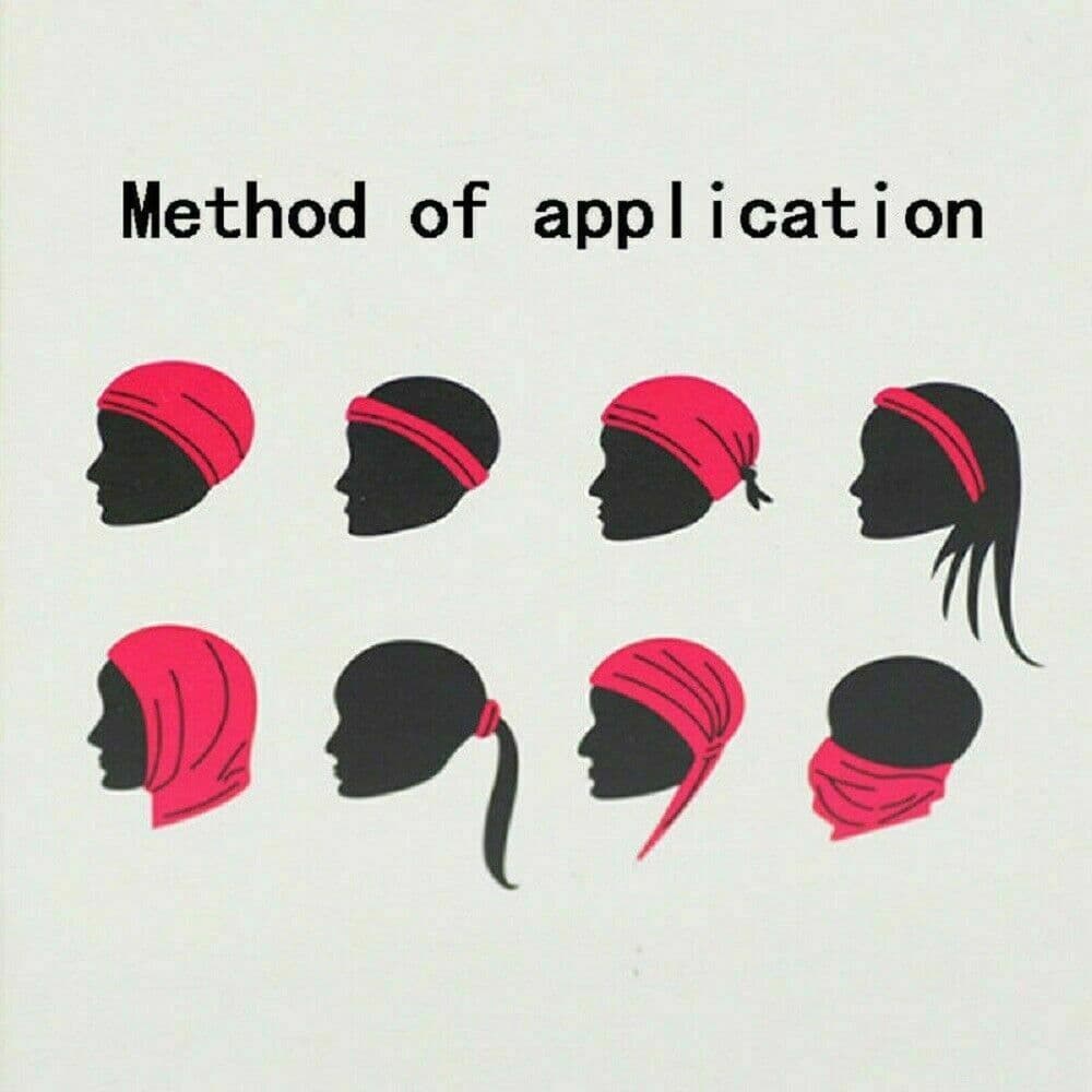 2pcs Elastic Stretch Wide Head band Hairband Running Yoga Turban Women Head mask 5