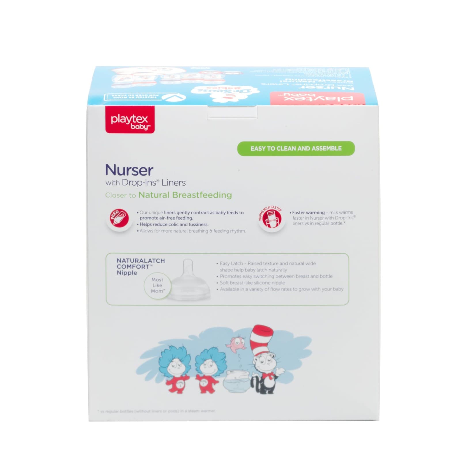 Playtex Baby Dr. Seuss Baby Bottles Gift Set – Newborn Baby Essentials with B... 6