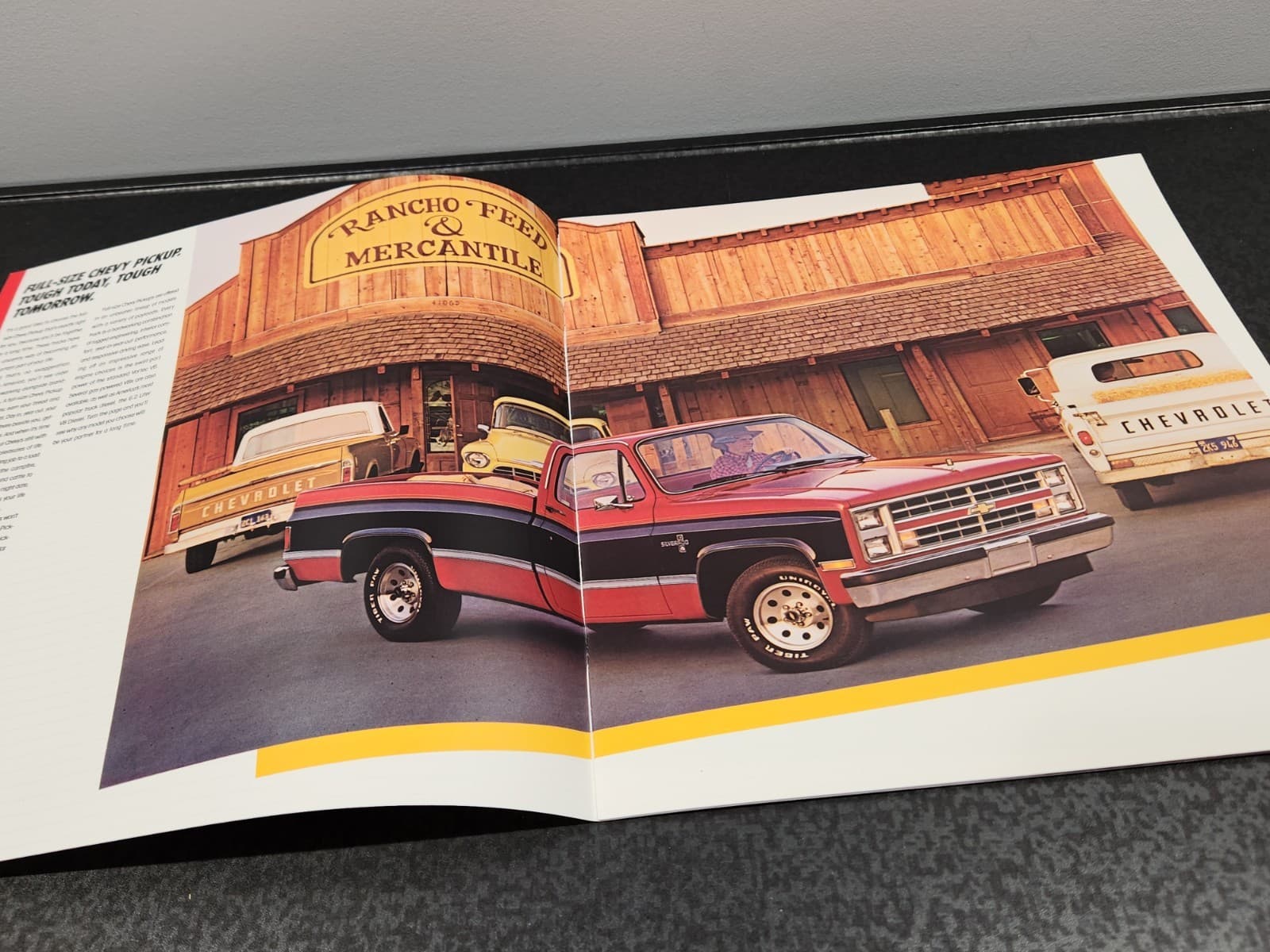 1986 Chevrolet Pickup Truck Sales Dealer Brochure Catalog Silverado Uncirculated 5