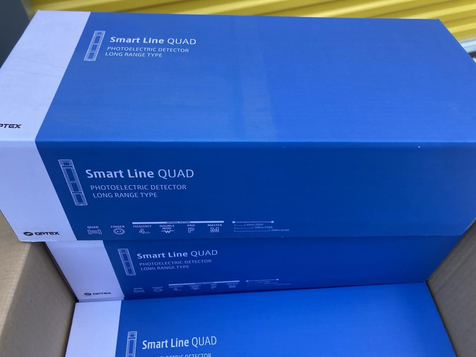 Optex SL-350QDP Smart Line Quad-Beam Photoelectric Detector Long Range - NEW