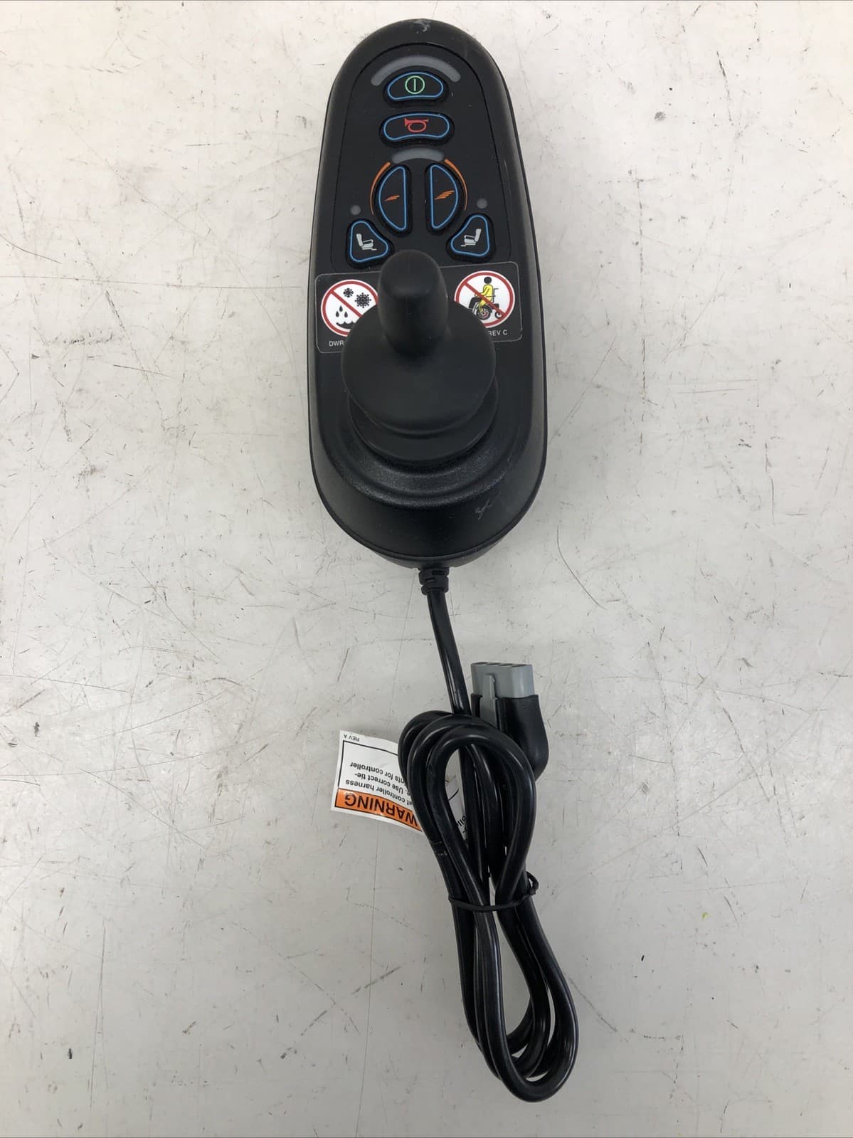 Pride Mobility PG Drives VR2 6 Button Joystick Controller D50680.01 Jazzy Tested 3