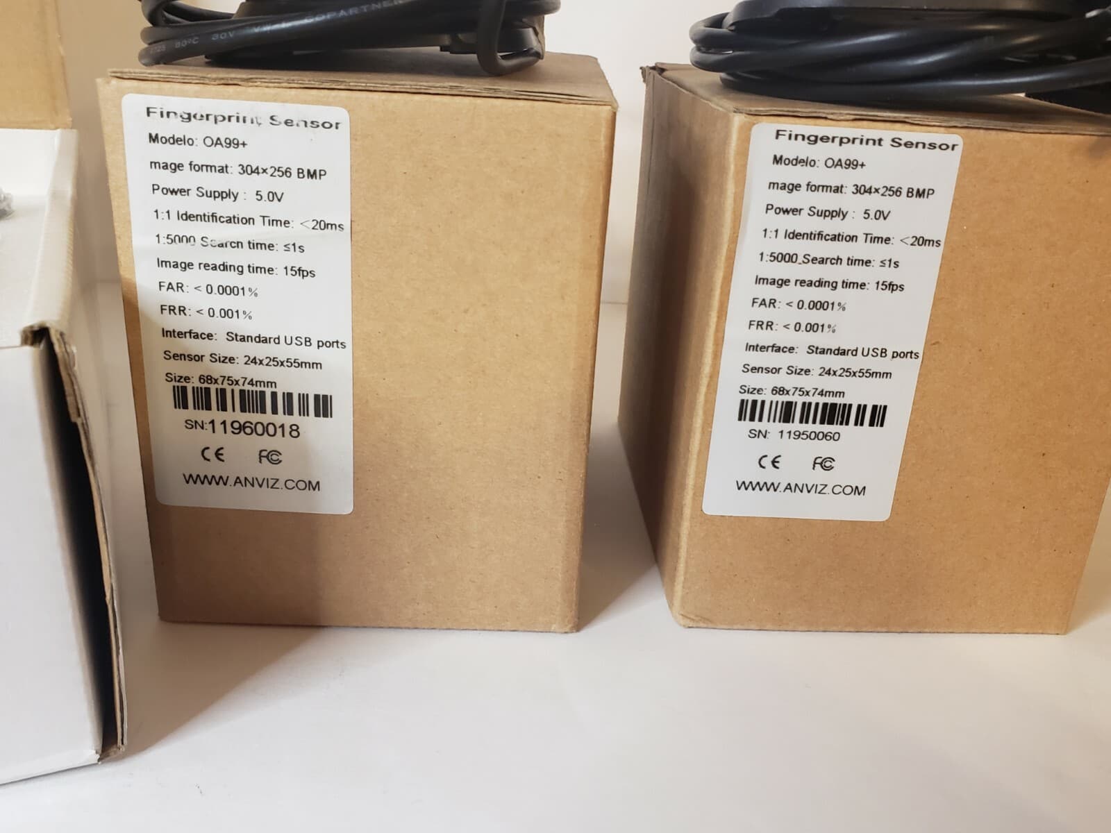 ANVIZ OA280 Fingerprint Time Attendance Access Control System + 2 Bonus Sensors 6