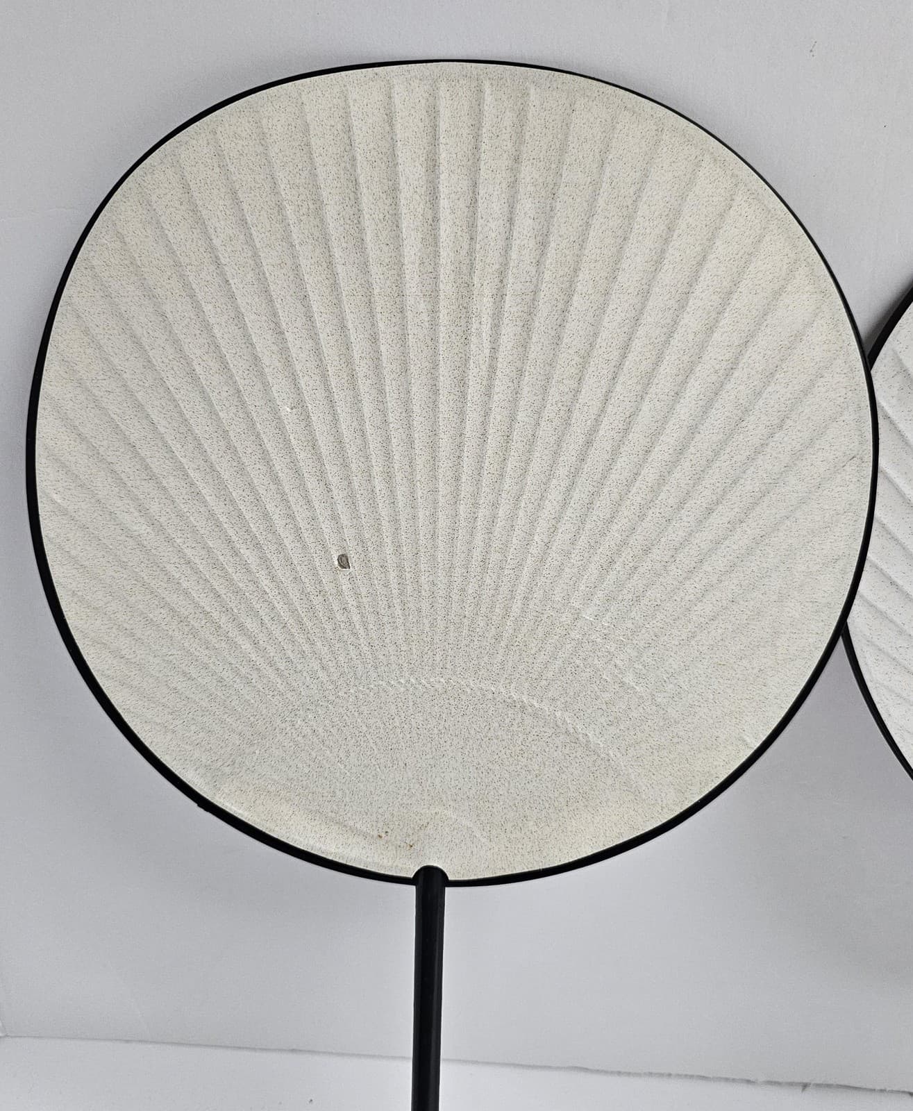 Japanese Uchiwa Hand Fans Set of 2 Ukiyo-e Kabuki Actor & Geisha Art Decor 4