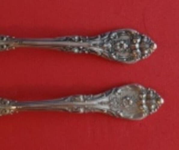 King Edward by Gorham Sterling Silver Baby Set 2pc Original 4 1/2" Infant 2