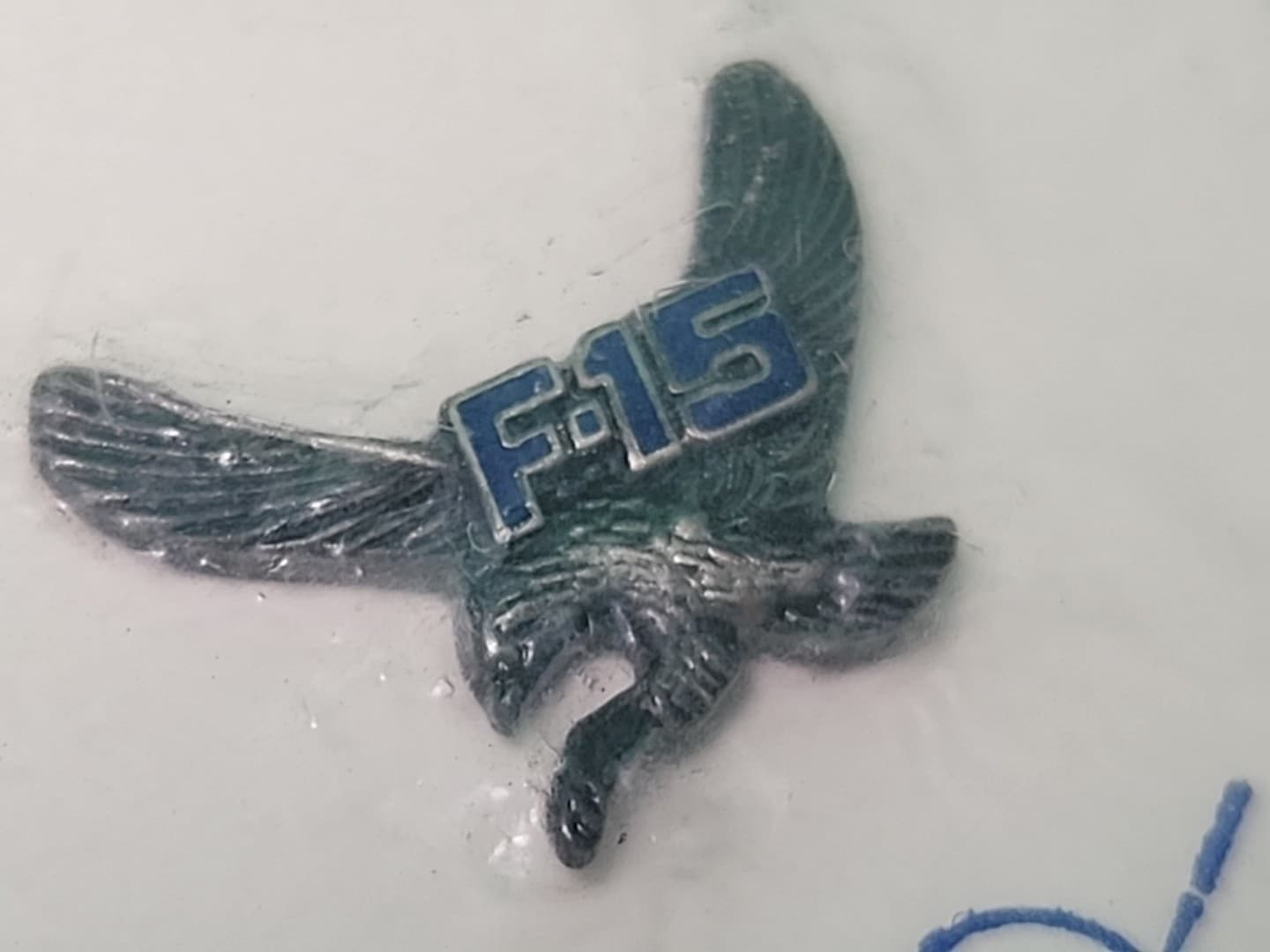 Vintage McDonnell Douglas F-15 Eagle USAF Air Force Fighter Jet Lapel Tie Pin 4