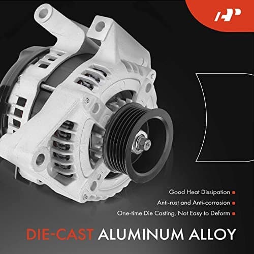  Alternator Compatible with Buick Lucerne 2006-2008 V6 3.8L, 12V 140A 6-Groove  5