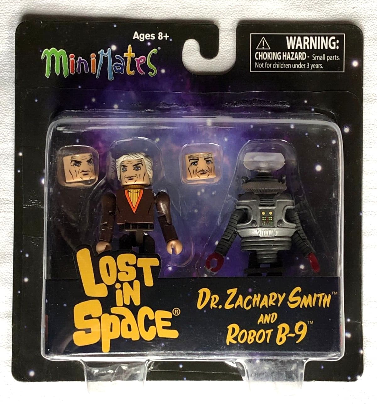 LOST IN SPACE TV Series Diamond Select Minimates Set - DR. SMITH & B9 ROBOT 2