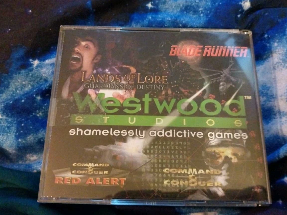 Blade Runner PC COMPUTER 4 DISC CD-ROM VIDEO GAME Westwood Studios Film Movie TV 2