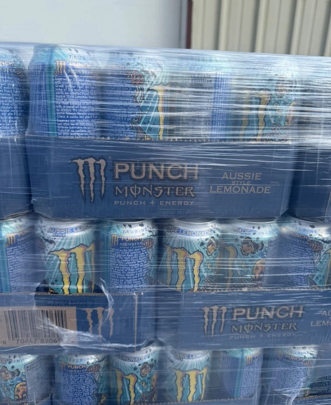 Monster Energy + Juice Aussie Style Lemonade 16 Fl Oz Cans Case (24 Pack) 3