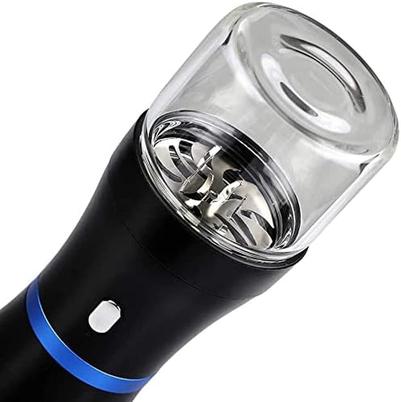 Electric Herb Grinder COMPACT for Flower Buds, USB-Rechargeable, 2pcs 1.7oz G... 5