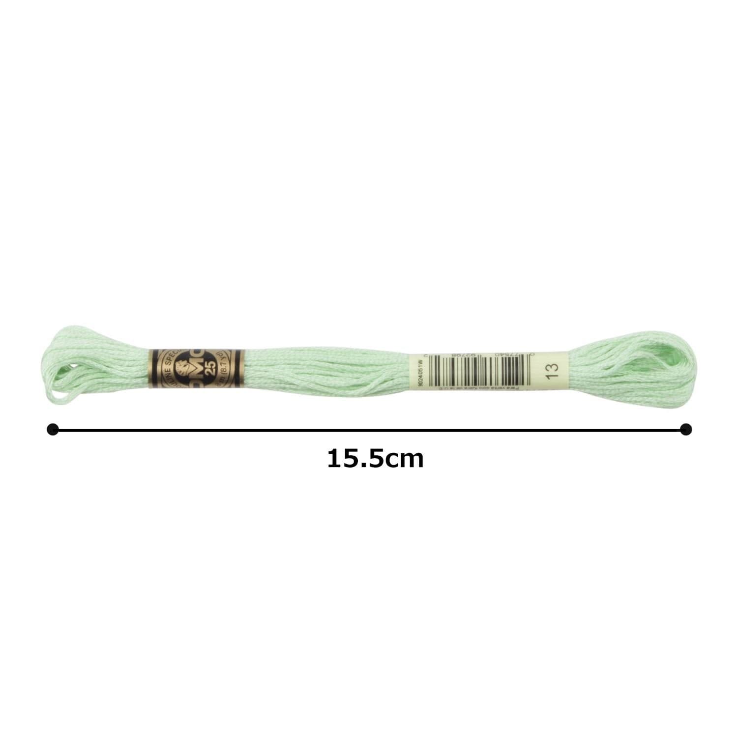 DMC DMC25B #25 Thread Embroidery Thread 12 Bundles #13 Green 4