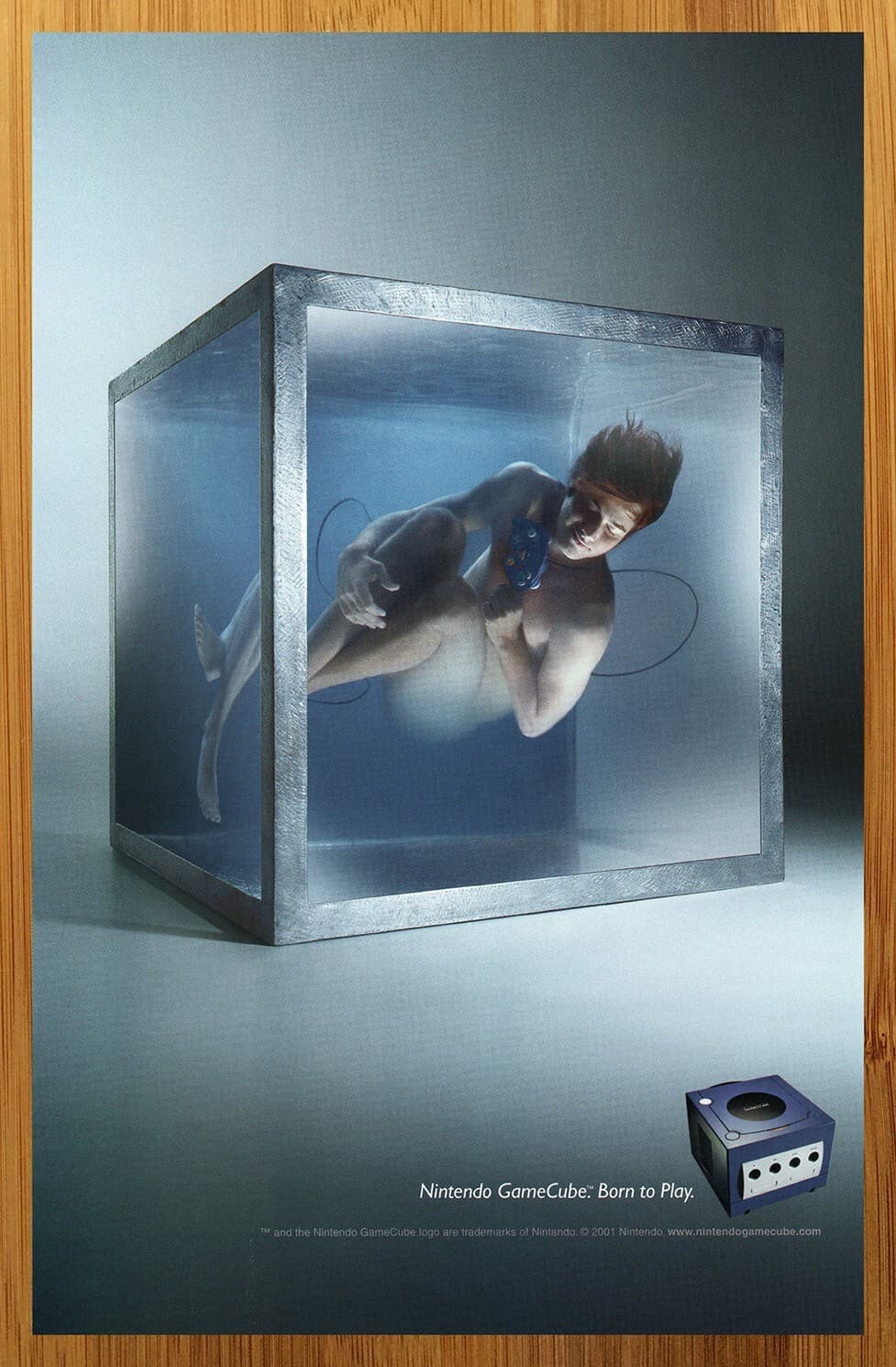 2001 Nintendo Gamecube Vintage Print Ad/Poster Official System Console Promo Art