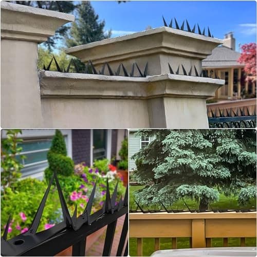 Metal Anti Climb Spikes for Fences and Walls, Effectively Avoided Medium 6