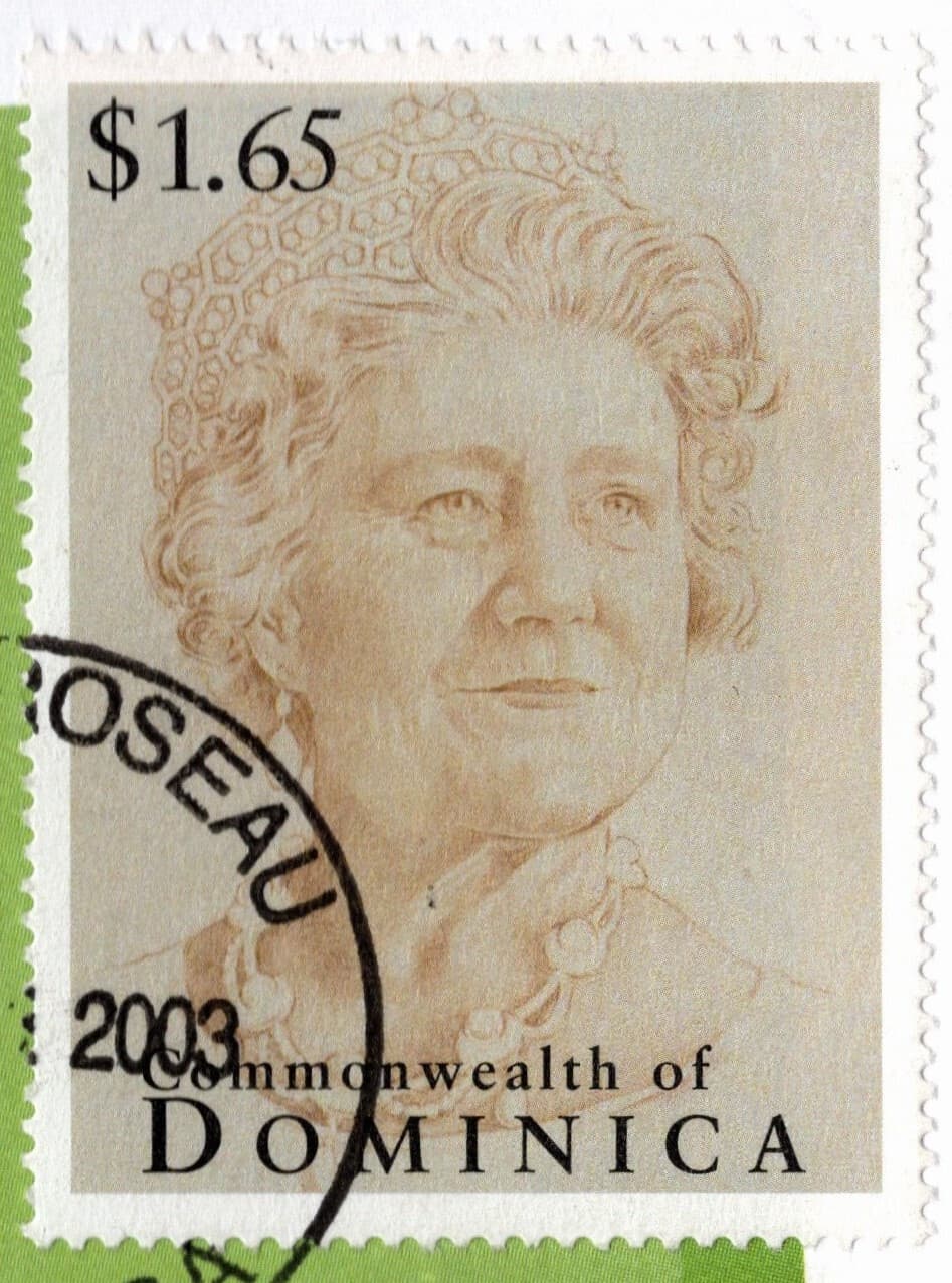 DOMINICA 2003 HER MAJESTY QUEEN ELIZABETH THE QUEEN MOTHER COIN FIRST DAY COVER 3