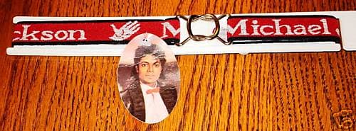 MICHAEL JACKSON ADJUSTABLE BELT WITH TAG NEW!