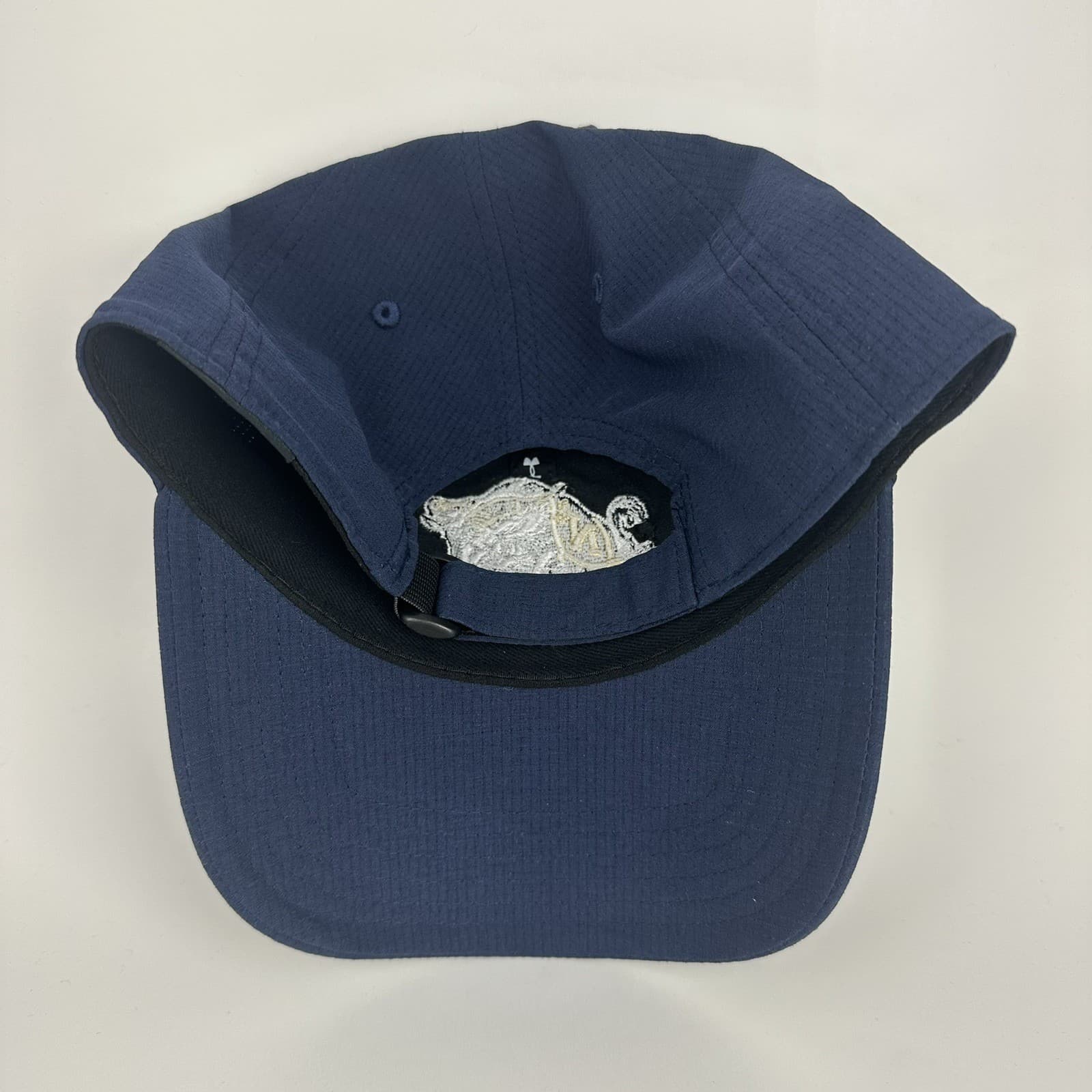 Under Armour Hat Cap Mens L XL Navy Midshipmen Blue UA Free Fit Baseball College 5