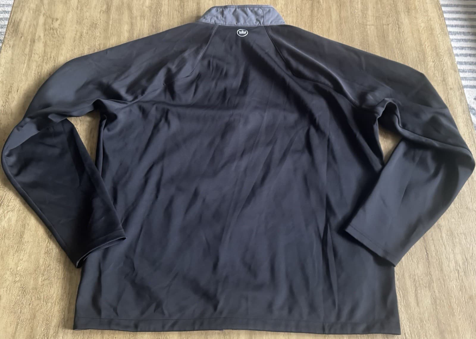 Peter Millar Hyperlight Merge Hybrid Golf Jacket Men's XL Full Zip Gray National 4