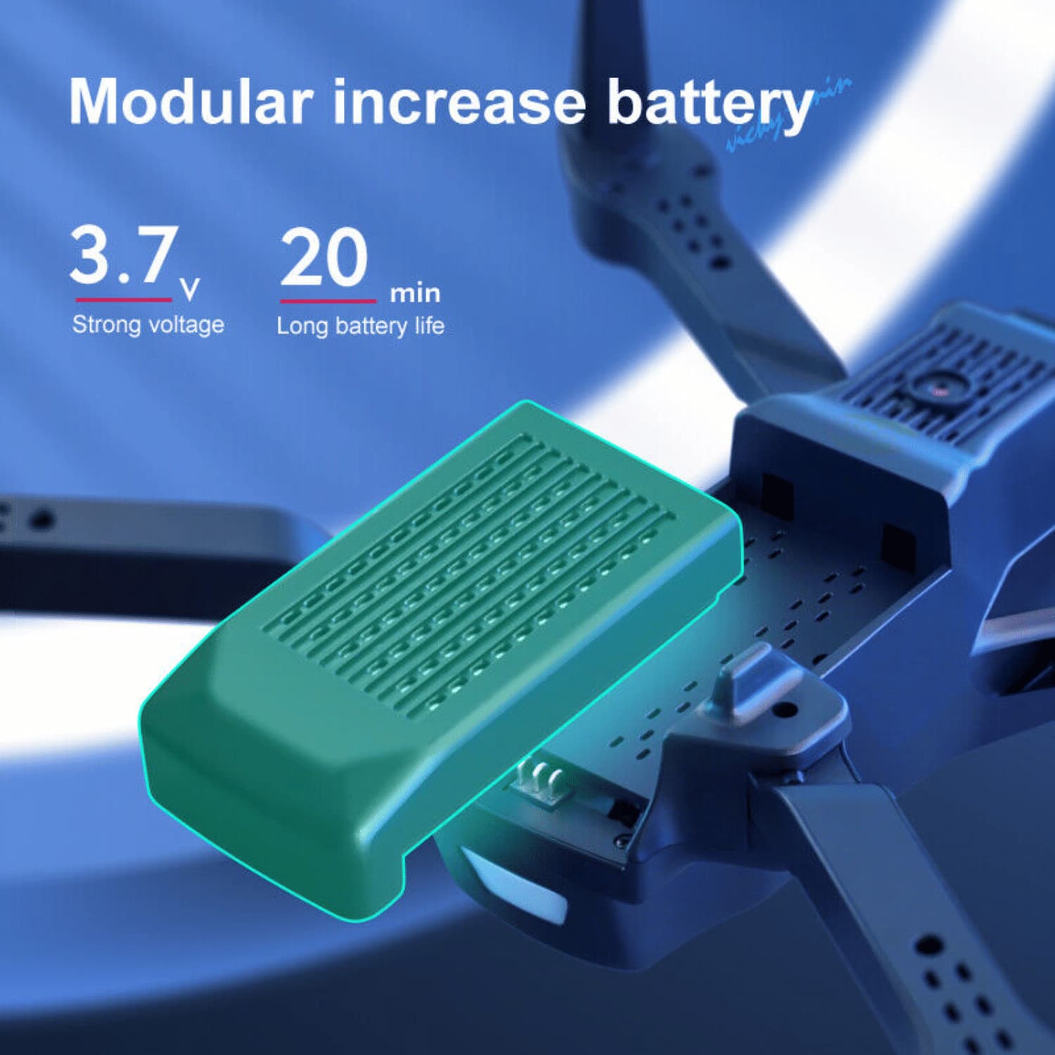 4DRC V13 Mini RC Drone 6K HD Dual Camera WiFi FPV Foldable Quadcopter +2 Battery 6