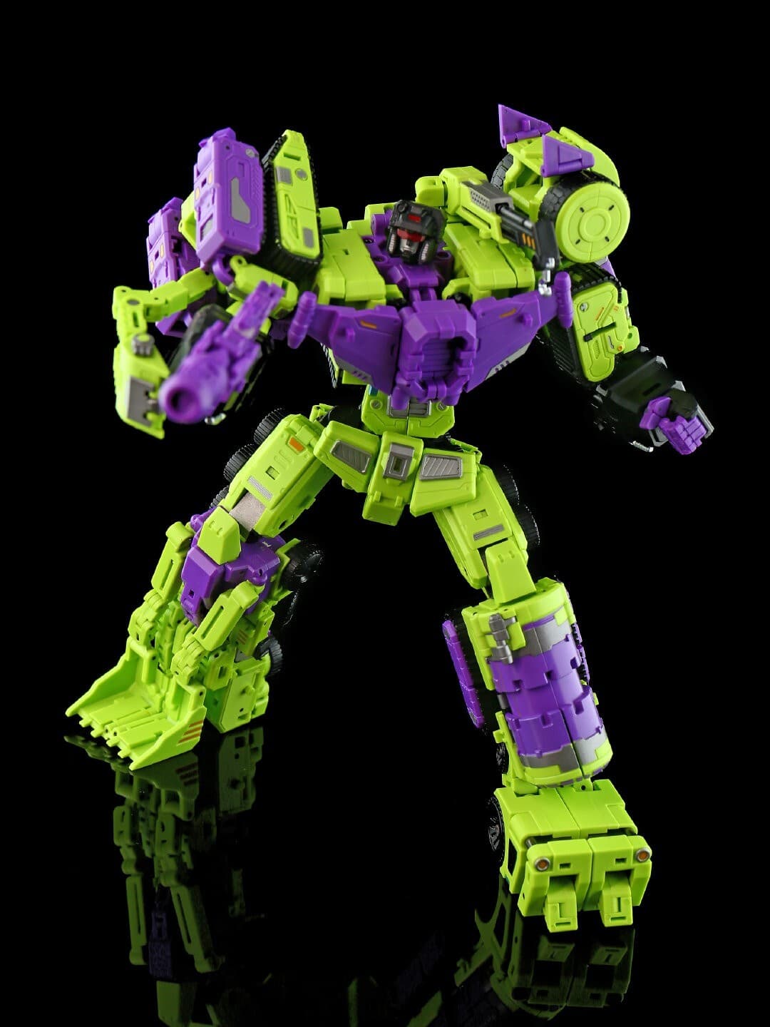 TRANSFORMERS Lucky Cat Micro Cosmos MC-02 Riki-Oh Devastator SET B G1  2