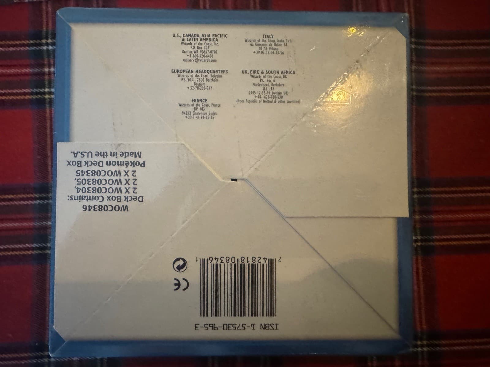 Pokemon Ultra Pro Full Display Deck Box Sealed (1999 Wizards of the Coast, WOTC) 2