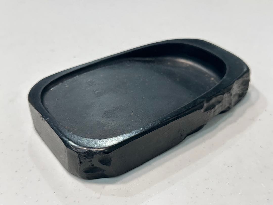 Ink Stone 10 x 6 cm Vintage Suzuri Sumi Grinder Calligraphy Shodo Shuji Tool 5